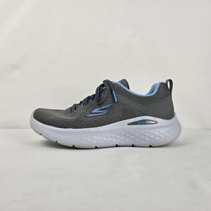 Skechers GO RUN Lite Charcoal Blue Running Shoes Size 6.5