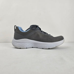 Skechers GO RUN Lite Charcoal Blue Running Shoes Size 6.5