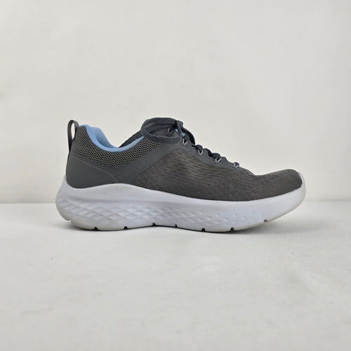 Skechers GO RUN Lite Charcoal Blue Running Shoes Size 6.5