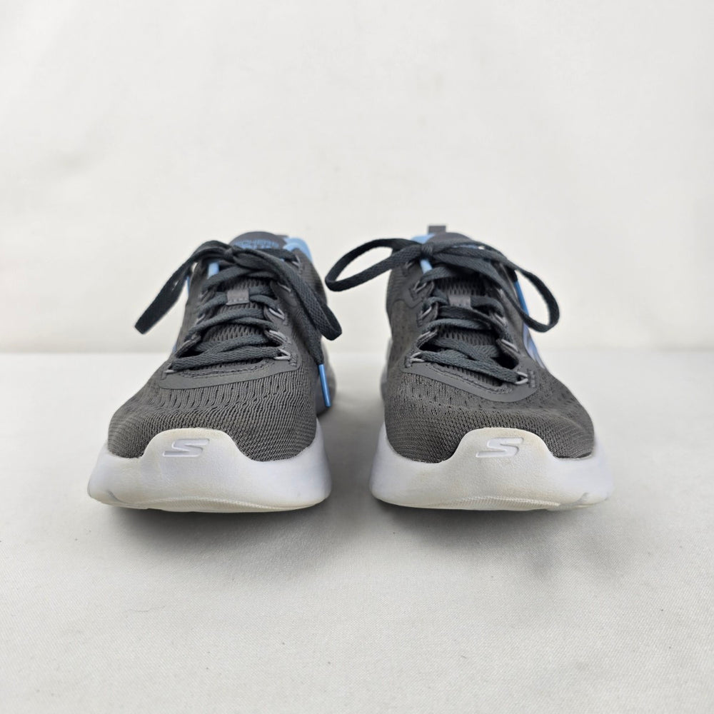 Skechers GO RUN Lite Charcoal Blue Running Shoes Size 6.5