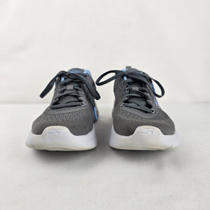 Skechers GO RUN Lite Charcoal Blue Running Shoes Size 6.5