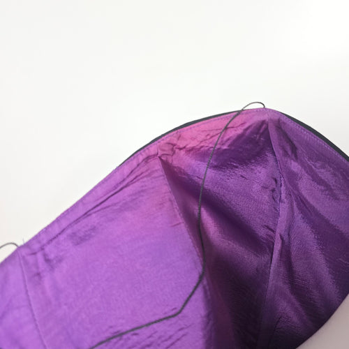 Vintage J. Michaels Women's Purple 2 Piece Dress & Cropped Jacket Size S