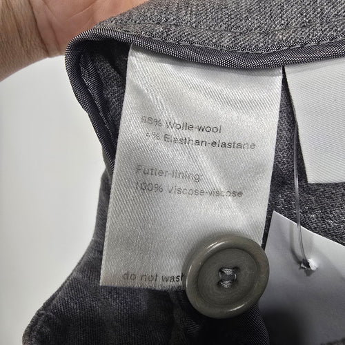 AKRIS Punto Women's Gray Wool Blend Straight Leg Dress Pants Size 8