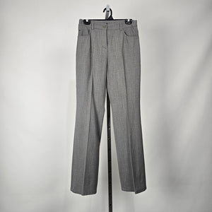AKRIS Punto Women's Gray Wool Blend Straight Leg Dress Pants Size 8