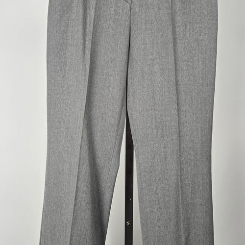 AKRIS Punto Women's Gray Wool Blend Straight Leg Dress Pants Size 8
