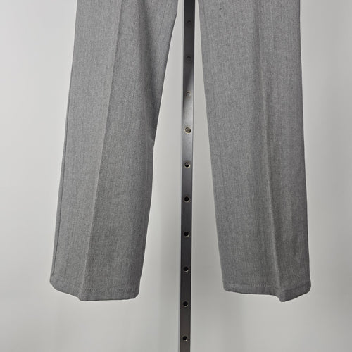 AKRIS Punto Women's Gray Wool Blend Straight Leg Dress Pants Size 8