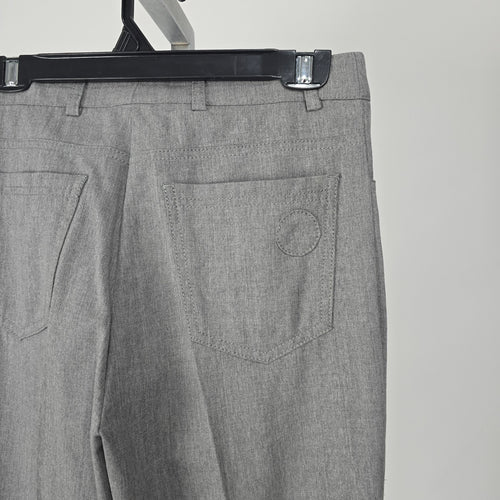 AKRIS Punto Women's Gray Wool Blend Straight Leg Dress Pants Size 8