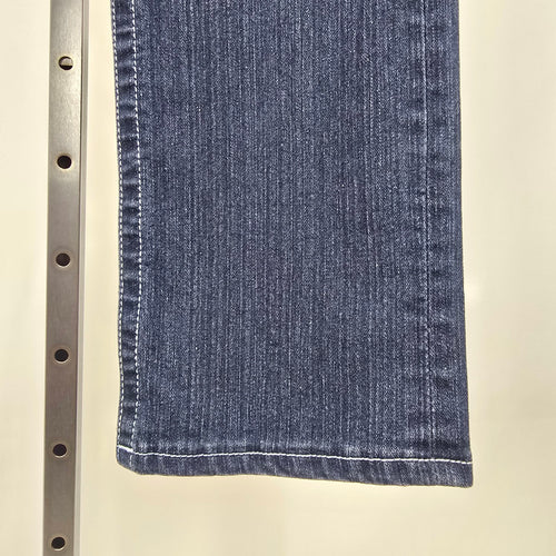 True Religion Women's Blue Ricky Straight Leg Jeans Size 30