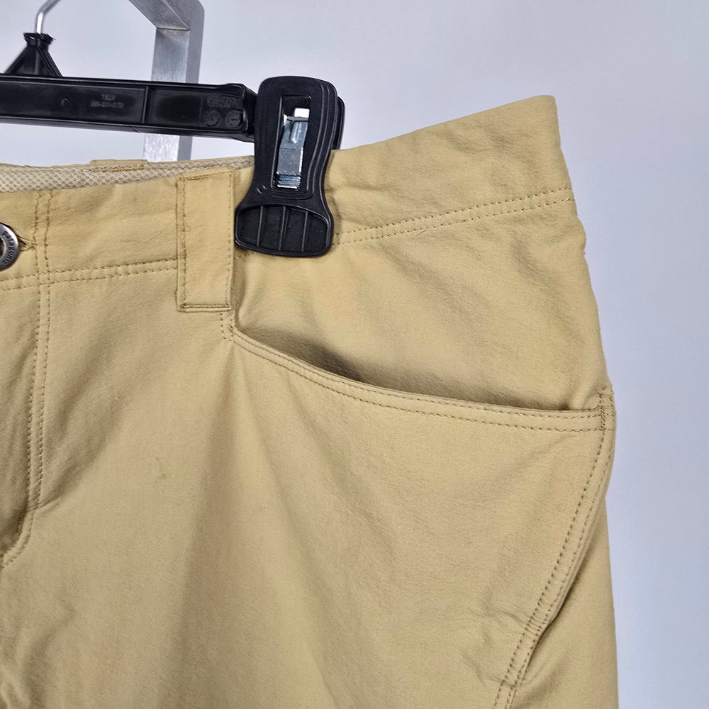 Patagonia Rock Guide Hiking Shorts Khaki Outdoor Cargo Size 6