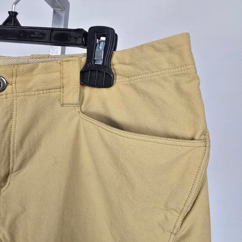 Patagonia Rock Guide Hiking Shorts Khaki Outdoor Cargo Size 6