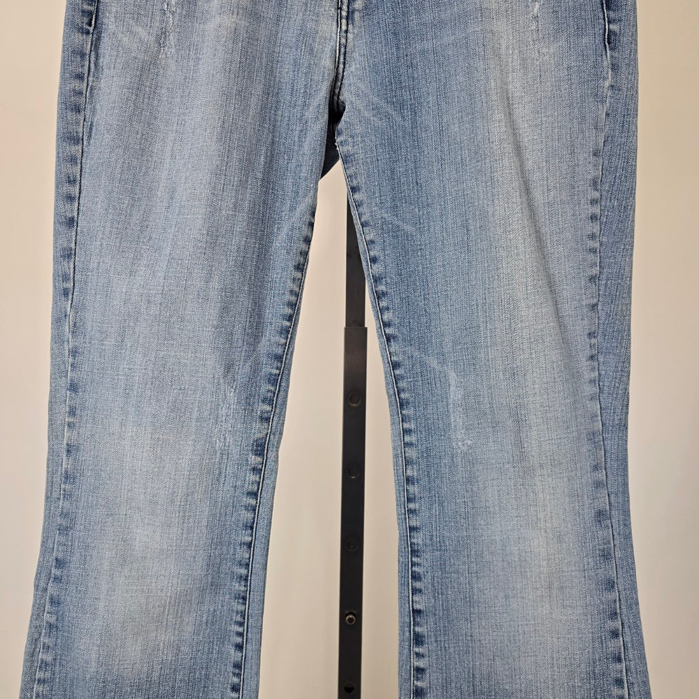 Guess Vintage Blue Comfort Bootcut Stretch Jeans Size 31 Light Wash