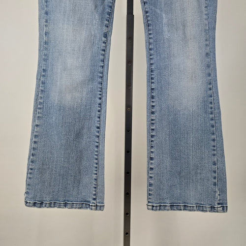Guess Vintage Blue Comfort Bootcut Stretch Jeans Size 31 Light Wash