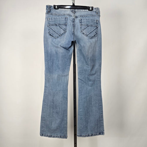 Guess Vintage Blue Comfort Bootcut Stretch Jeans Size 31 Light Wash