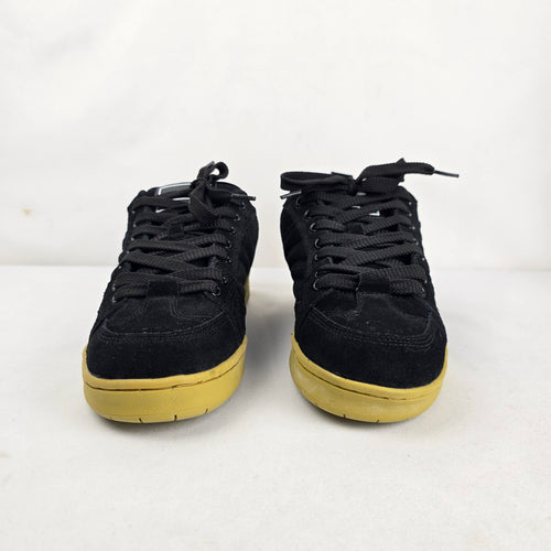 ERA One Origin Black Suede Skate Shoes Gum Sole Lace Up Sneakers Size 10.5