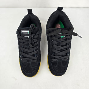 ERA One Origin Black Suede Skate Shoes Gum Sole Lace Up Sneakers Size 10.5