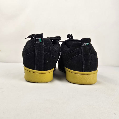 ERA One Origin Black Suede Skate Shoes Gum Sole Lace Up Sneakers Size 10.5