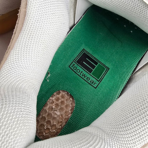 Era One Origin White Suede Skate Shoes Gum Sole Size 9.5