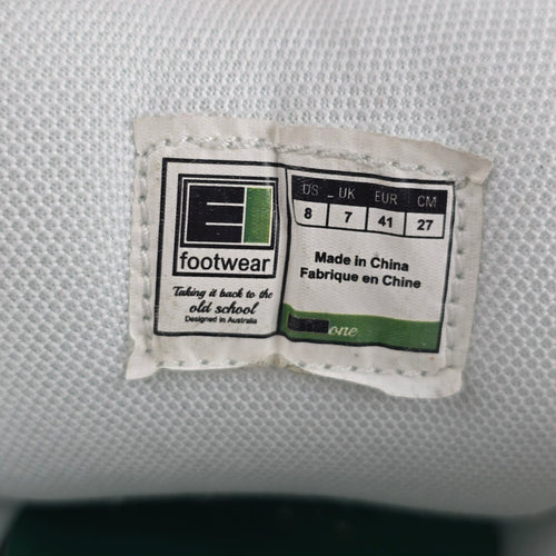 Era One Origin White Suede Skate Shoes Gum Sole Size 9.5