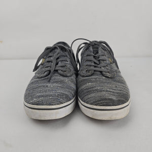 Vans Atwood Women's Grey Chambray Lace-Up Sneakers Size 10