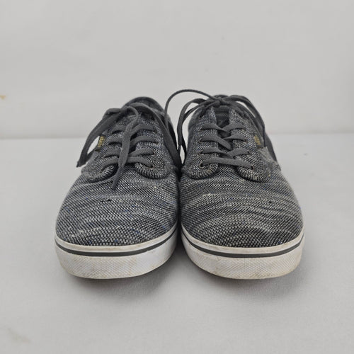 Vans Atwood Women's Grey Chambray Lace-Up Sneakers Size 10