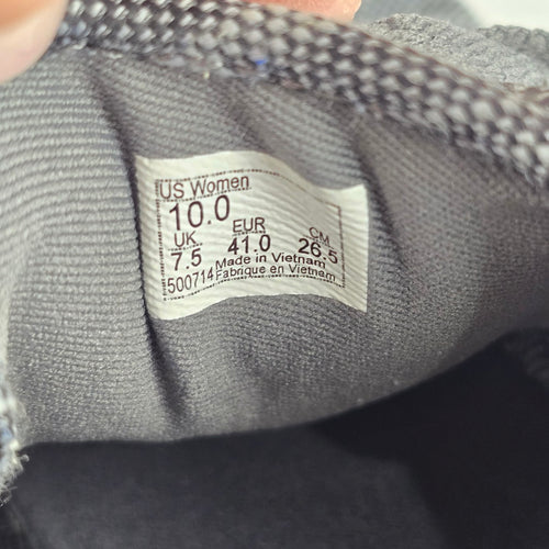 Vans Atwood Women's Grey Chambray Lace-Up Sneakers Size 10
