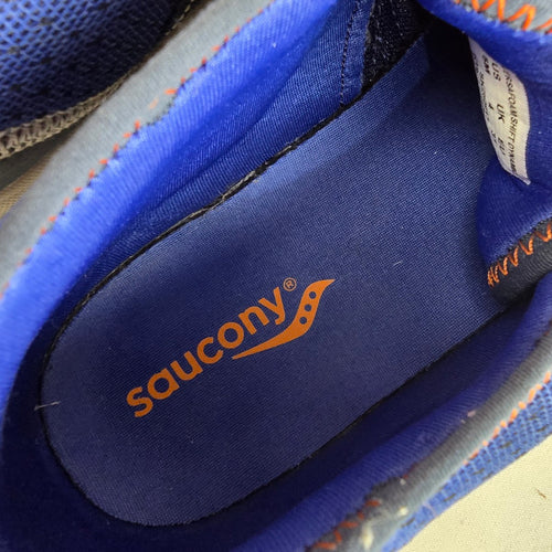 Saucony Versafoam Shift Dynamic Women's Blue Orange Running Shoes Size 5