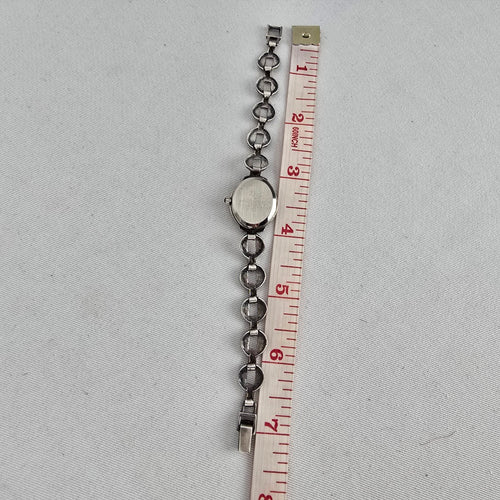 Vintage 925 Sterling Silver Marcasite Quartz Watch