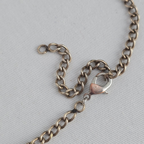 925 Sterling Silver Multistone Statement Necklace Pink Agate Shiva Eye Shell