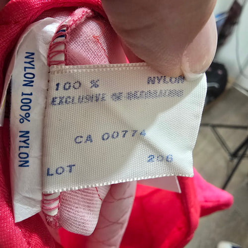 Vintage Molyclaire Pink Quilted Housecoat Dressing Gown Canada Size M