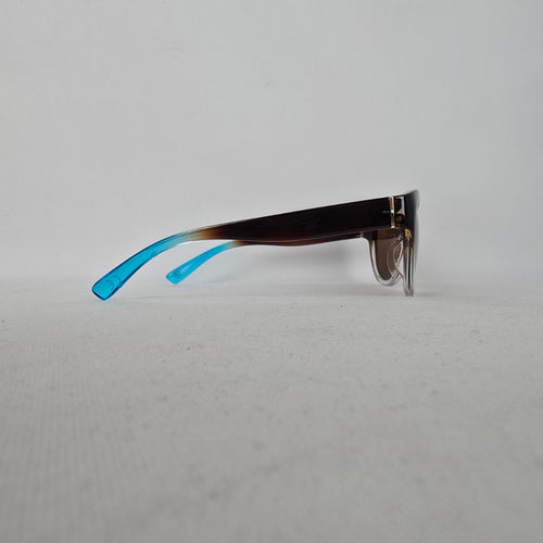 Panama Jack Polarized OP0322 Brown Teal Ombre Butterfly Sunglasses