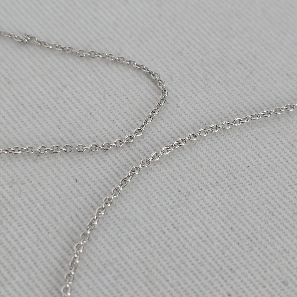 Rare Melanie Auld x Cara Jourdan (CJxMA) Silver Disc Toggle Necklace