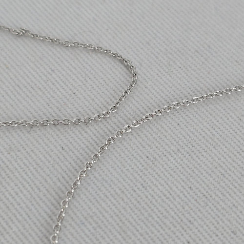 Rare Melanie Auld x Cara Jourdan (CJxMA) Silver Disc Toggle Necklace