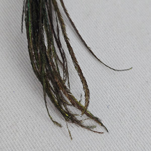 Vintage Handmade Feather Bird Brooch Pin Folk Art
