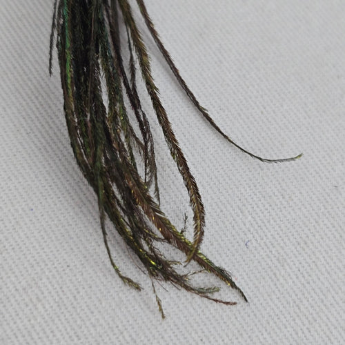 Vintage Handmade Feather Bird Brooch Pin Folk Art