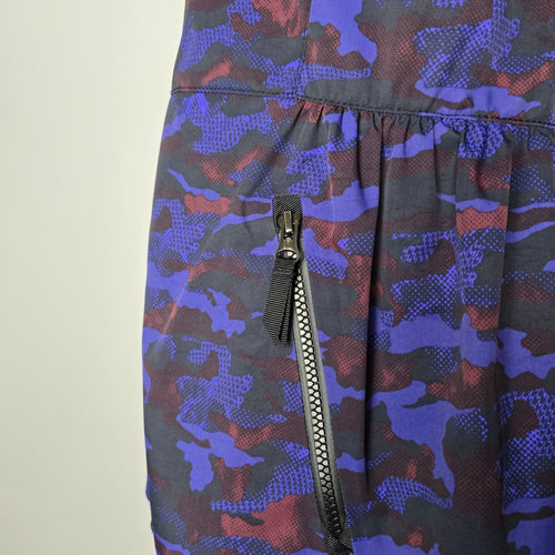 Lululemon Rain For Daze Jacket II Purple Camo Hooded Rain Jacket Women's 6