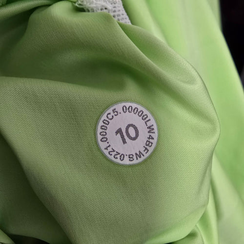 Lululemon Lime Green Hooded Lightweight Zip-Up Running Jacket Women's Size 10
