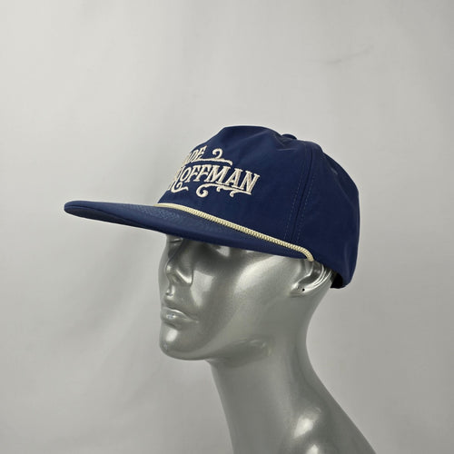 Kade Hoffman Official Tour Merch Rope Snapback Hat Navy