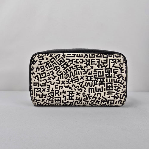 Coach x Disney x Keith Haring Mickey Mouse Cosmetic Case Travel Pouch CT436