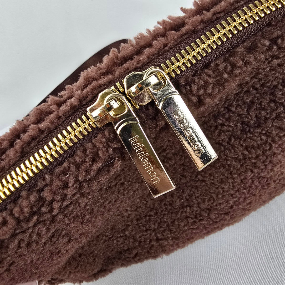 Lululemon Everywhere Belt Bag Large 2L Fleece Brown Gold Hardware – DYL Fashions