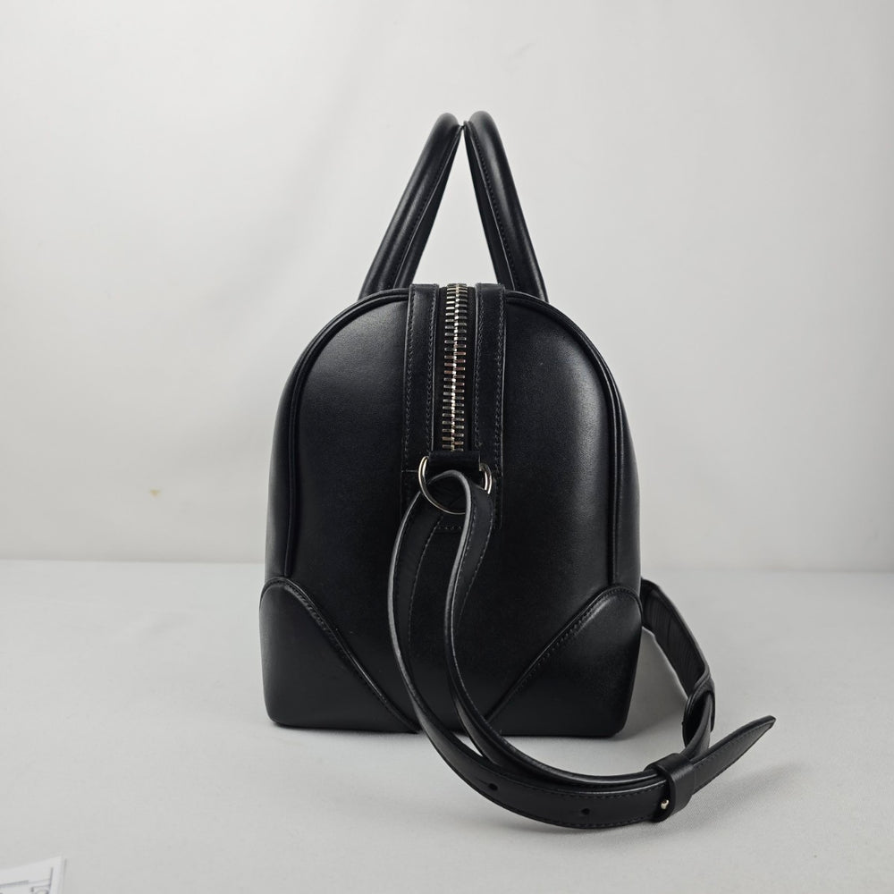 Authentic Givenchy Black Leather Star Duffle Satchel