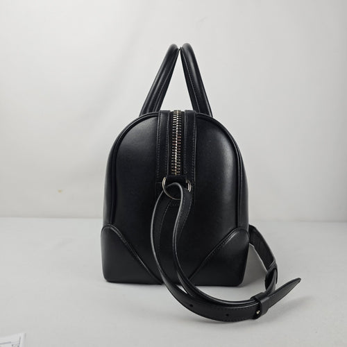 Authentic Givenchy Black Leather Star Duffle Satchel