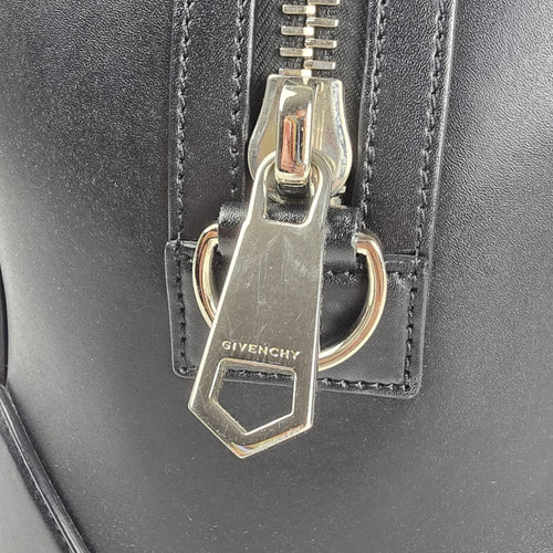 Authentic Givenchy Black Leather Star Duffle Satchel