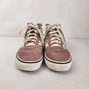 Vans Sk8-Hi Desert Rose Checkerboard High-Top Sneakers Size 8.5