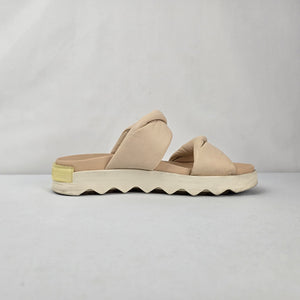 Sorel Vibe Cream Twist Slide Sandals size 8.5