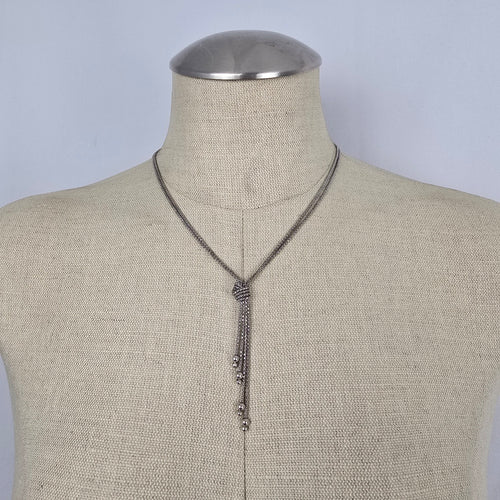 Silpada Italian Sterling Silver Lariat Necklace
