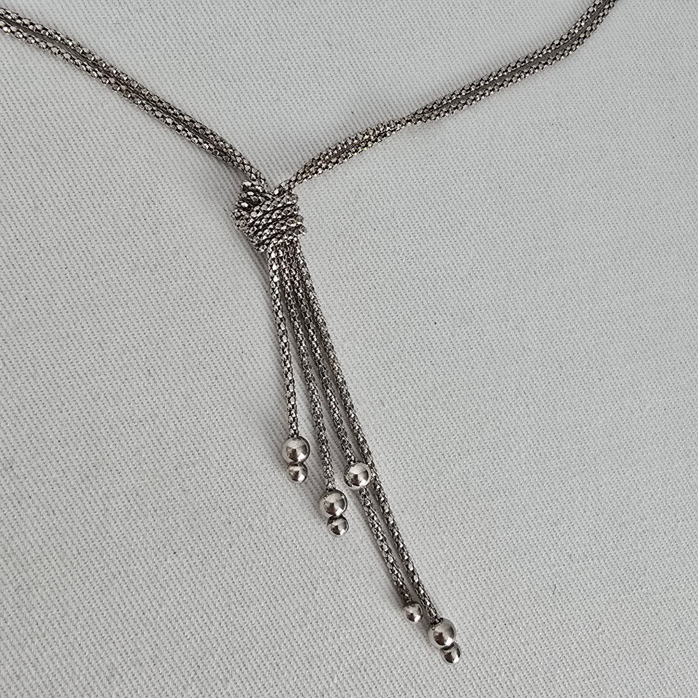 Silpada Italian Sterling Silver Lariat Necklace