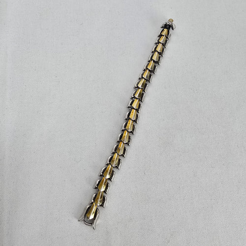 Two-Tone Dragon Scale Link Bracelet