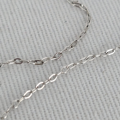 Vintage 925 Sterling Clear Faceted Heart Pendant Necklace