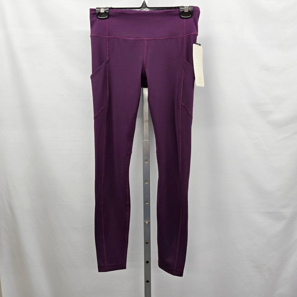 lululemon Speed Tight V *Brushed Leggings Purple – Size 6