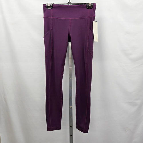 lululemon Speed Tight V *Brushed Leggings Purple – Size 6